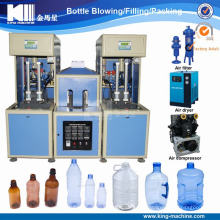 Halbautomatische Kunststoff-Mineralwasser-Flaschenherstellungsmaschine
